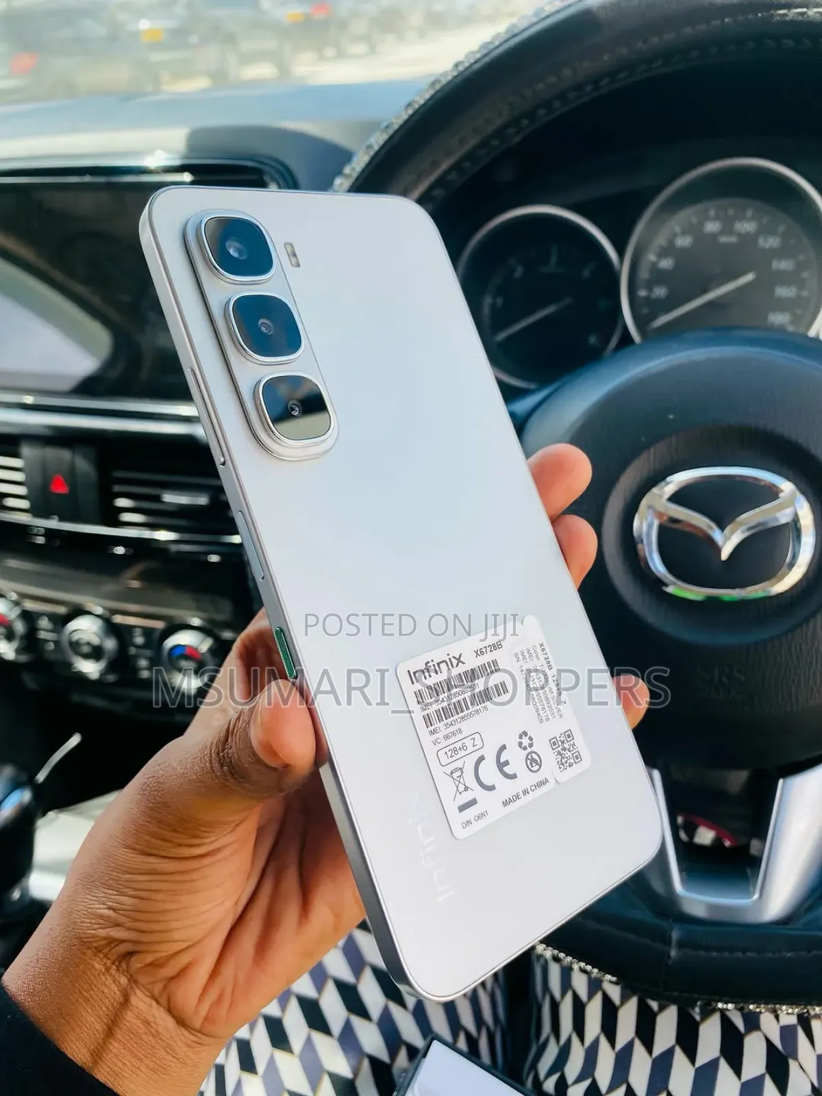 New Infinix Hot 60i 256 GB White