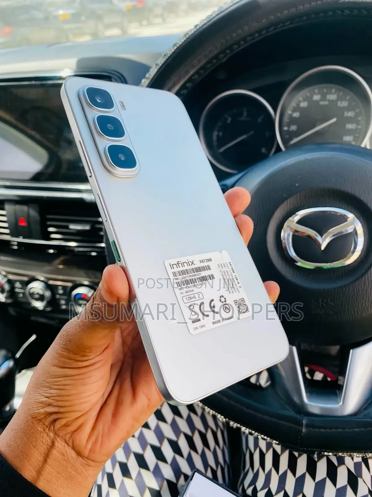 New Infinix Hot 60i 256 GB White