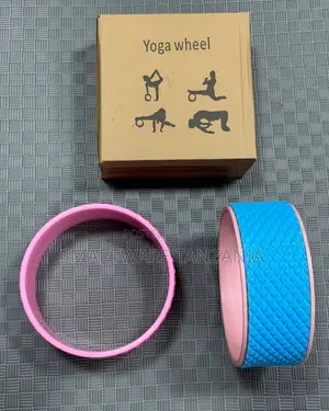 Yoga Wheel for Back Pain Relief and Flexibility Training Stretches