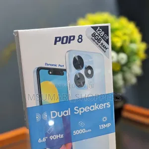 New Tecno Pop 8 128 GB Black