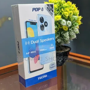 New Tecno Pop 8 128 GB Black