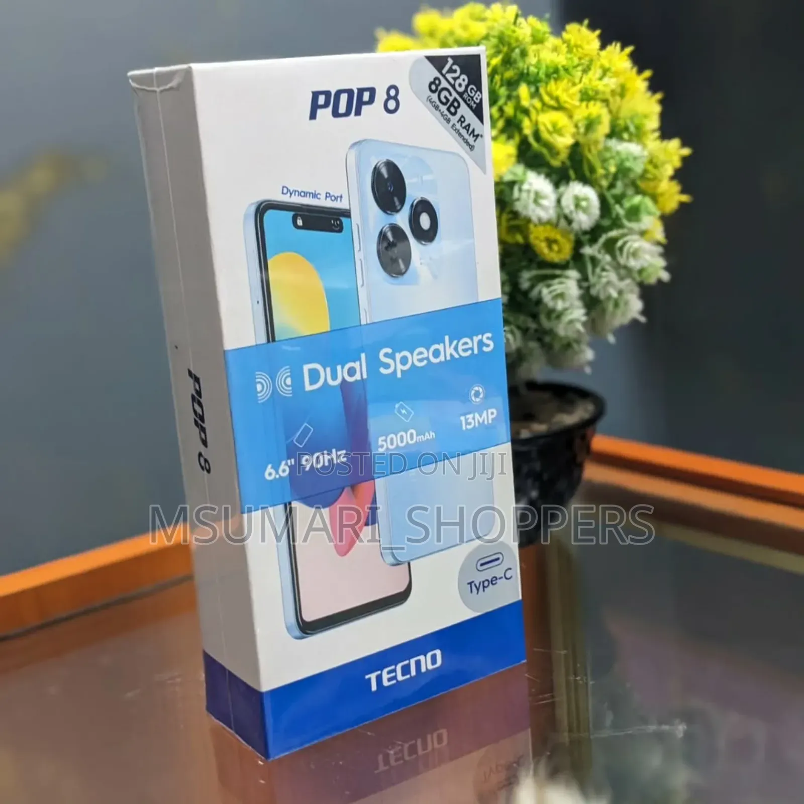 New Tecno Pop 8 128 GB Black