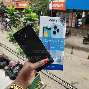 New Tecno Pop 8 128 GB Black