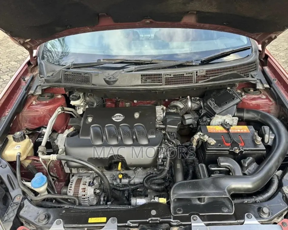 Nissan Dualis 2008 Burgundy