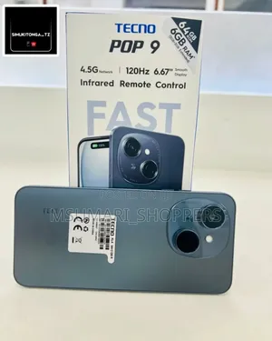 New Tecno Pop 9 128 GB Black