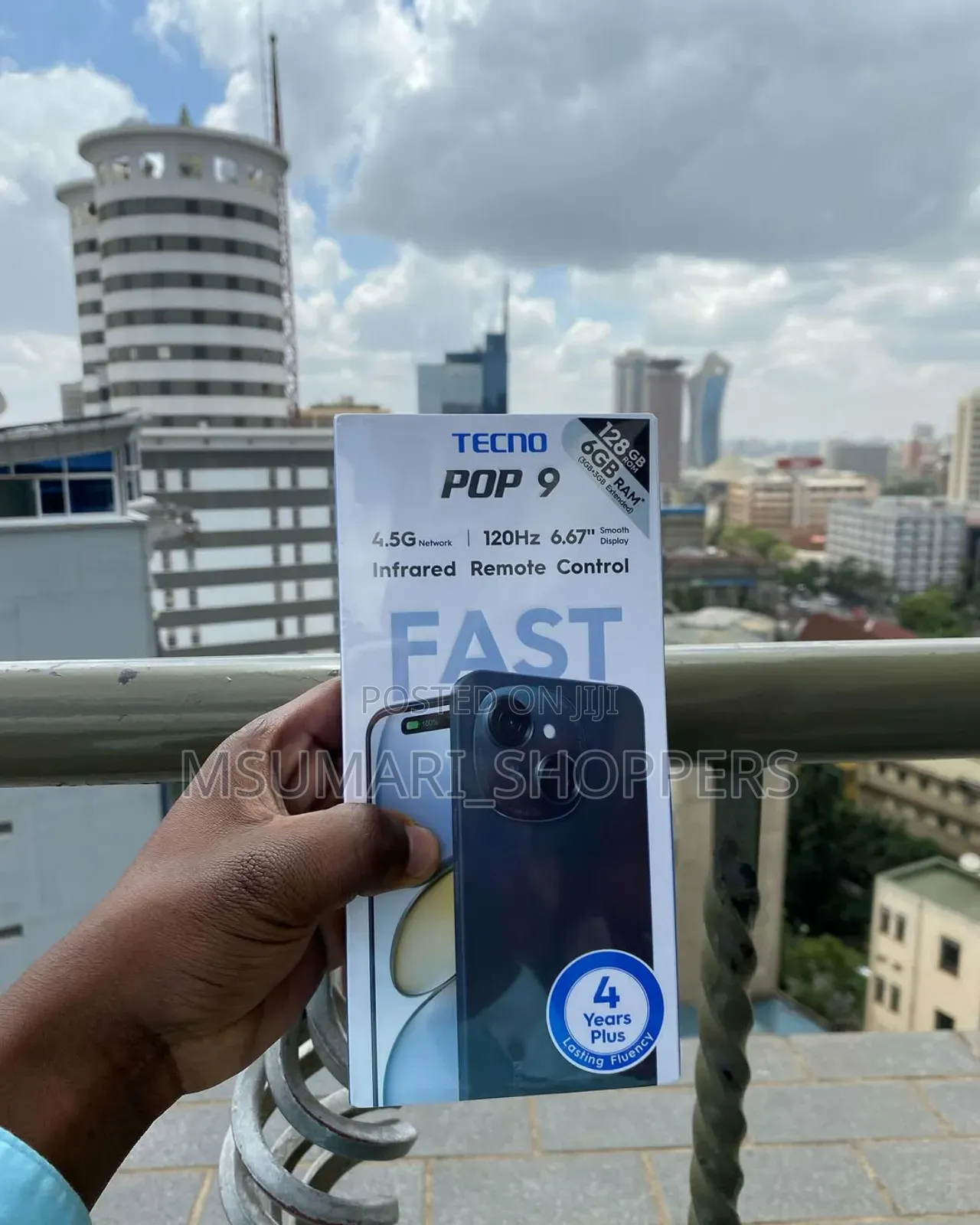 New Tecno Pop 9 128 GB Black
