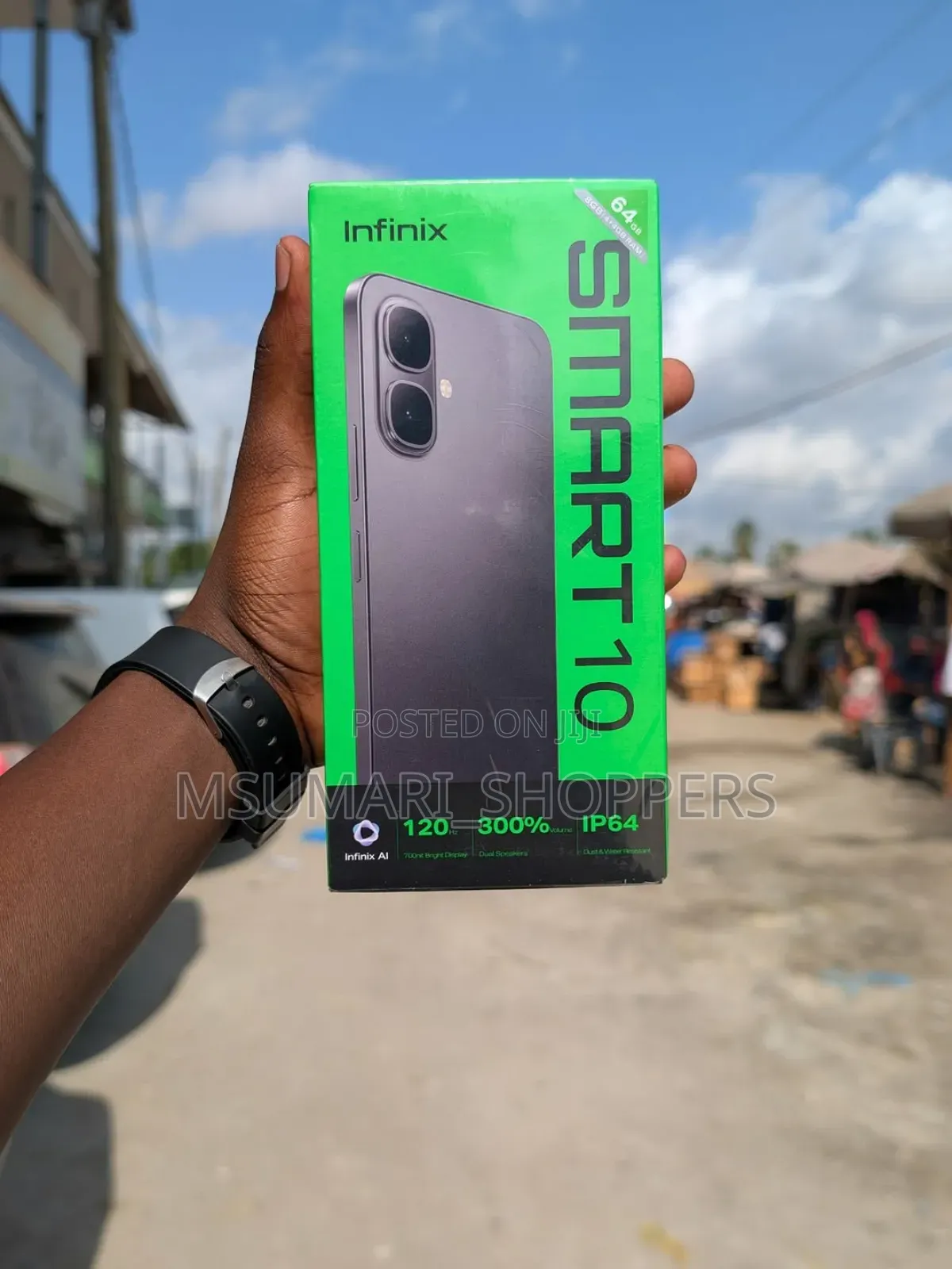 New Infinix Smart 10 128 GB Black