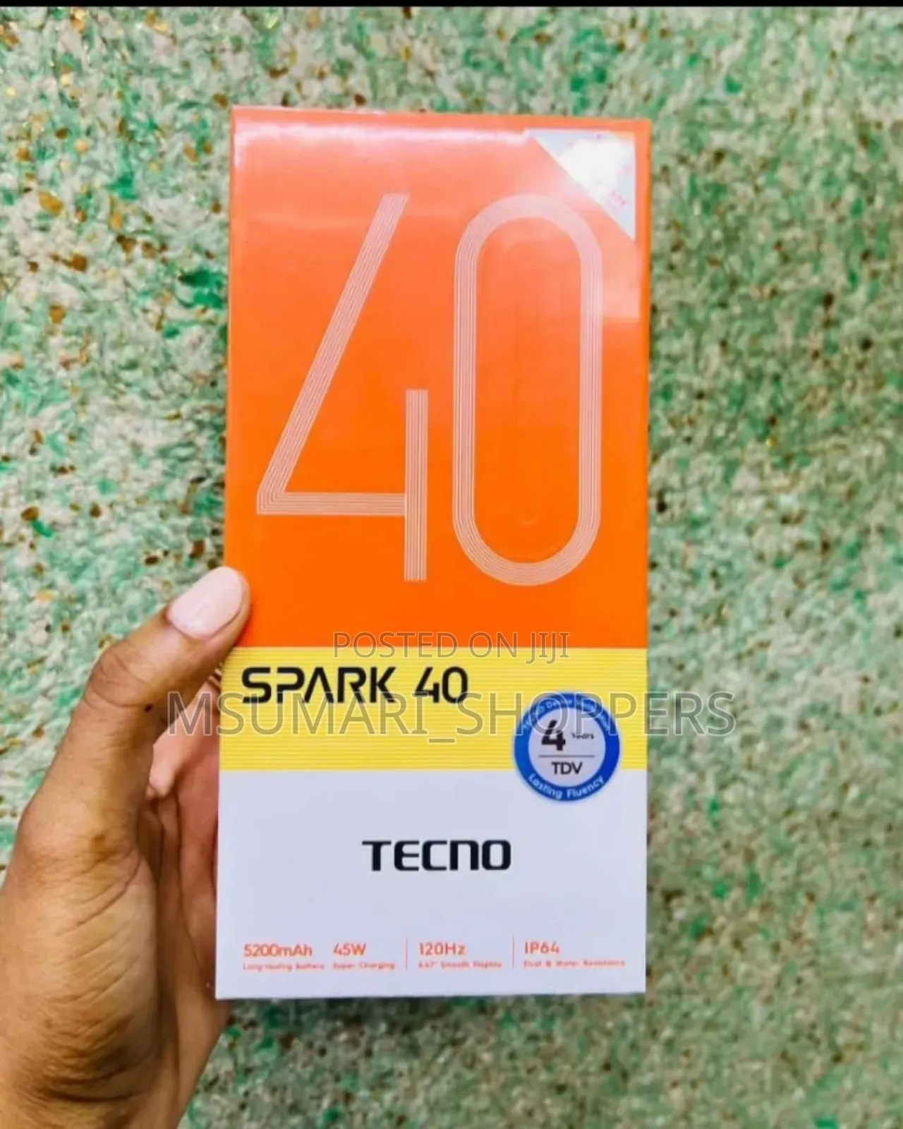 New Tecno Spark 40 256 GB Black