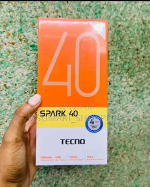 New Tecno Spark 40 256 GB Black