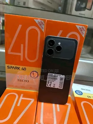 New Tecno Spark 40 256 GB Black