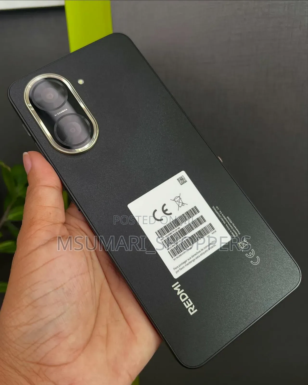New Xiaomi Redmi A5 4G 128 GB Black