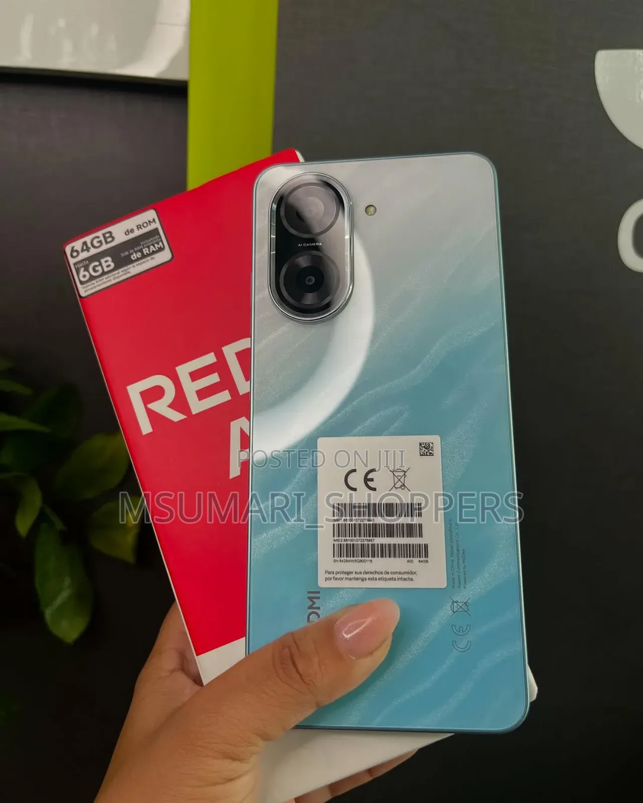 New Xiaomi Redmi A5 4G 128 GB Blue