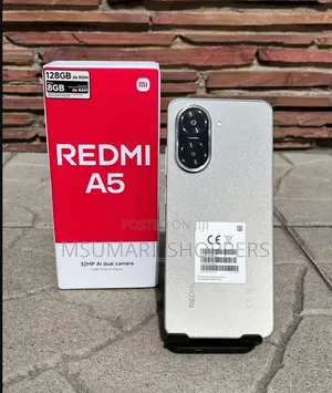 New Xiaomi Redmi A5 4G 128 GB Silver