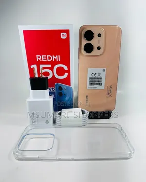 New Xiaomi Redmi 15C 4G 256 GB Rose Gold