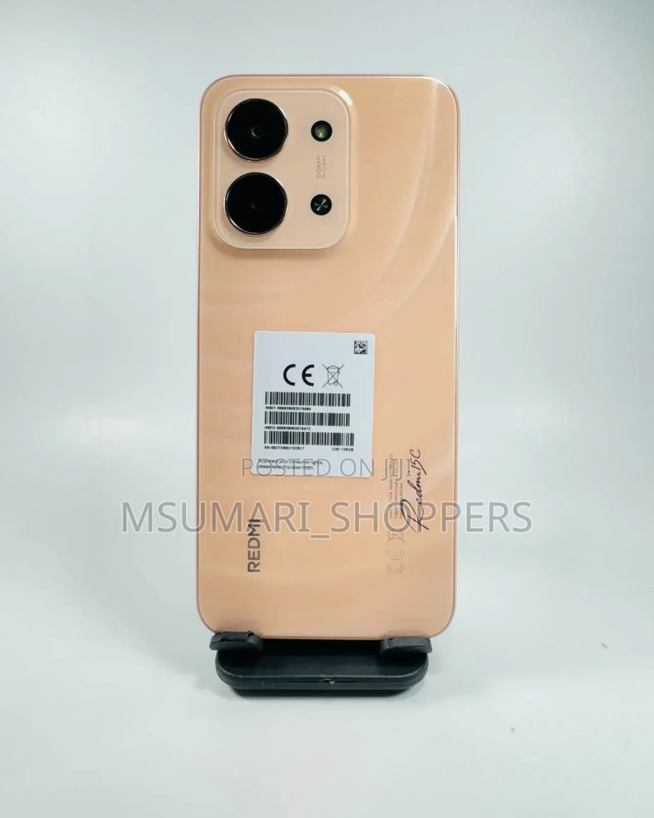 New Xiaomi Redmi 15C 4G 256 GB Rose Gold
