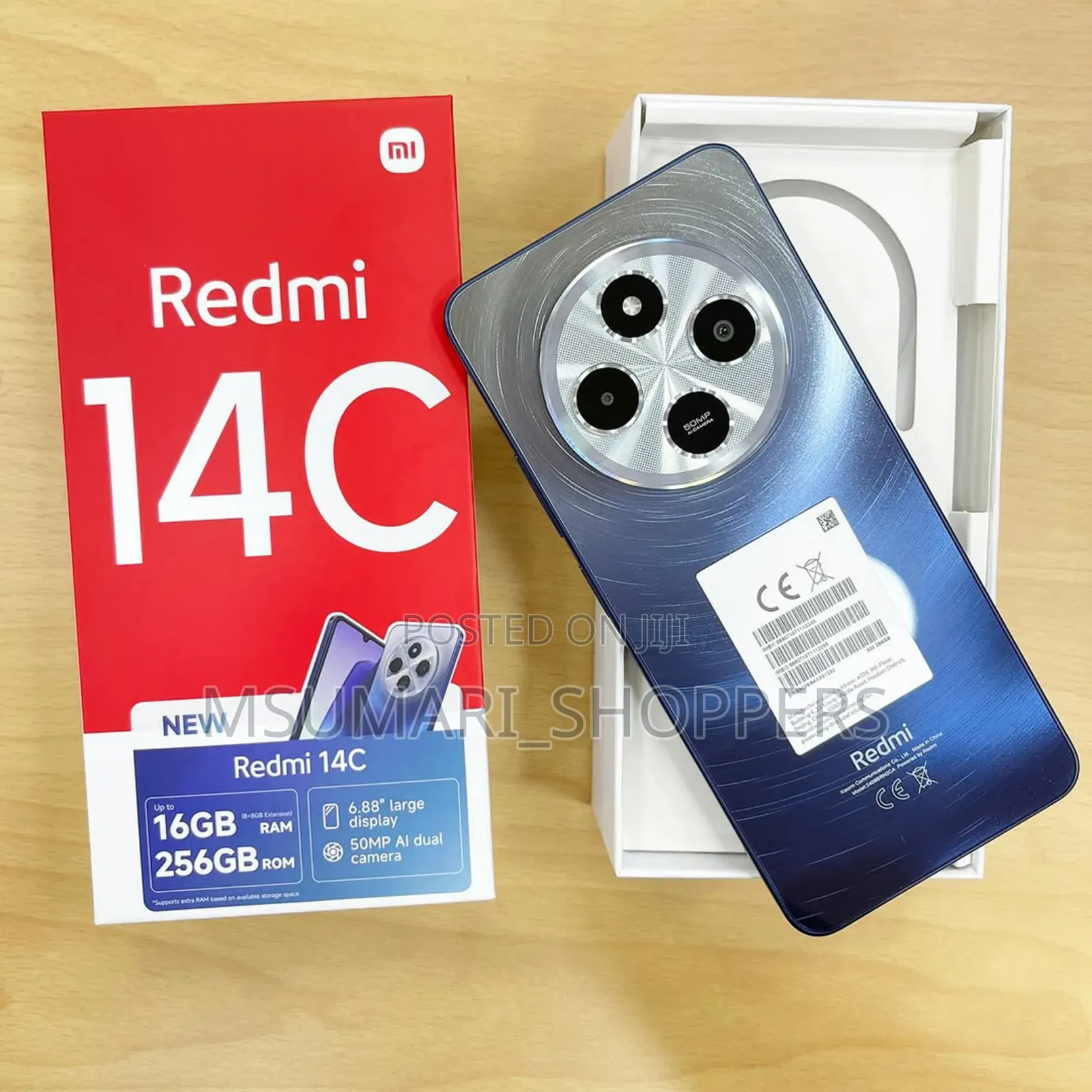 New Xiaomi Redmi 14C 256 GB Blue
