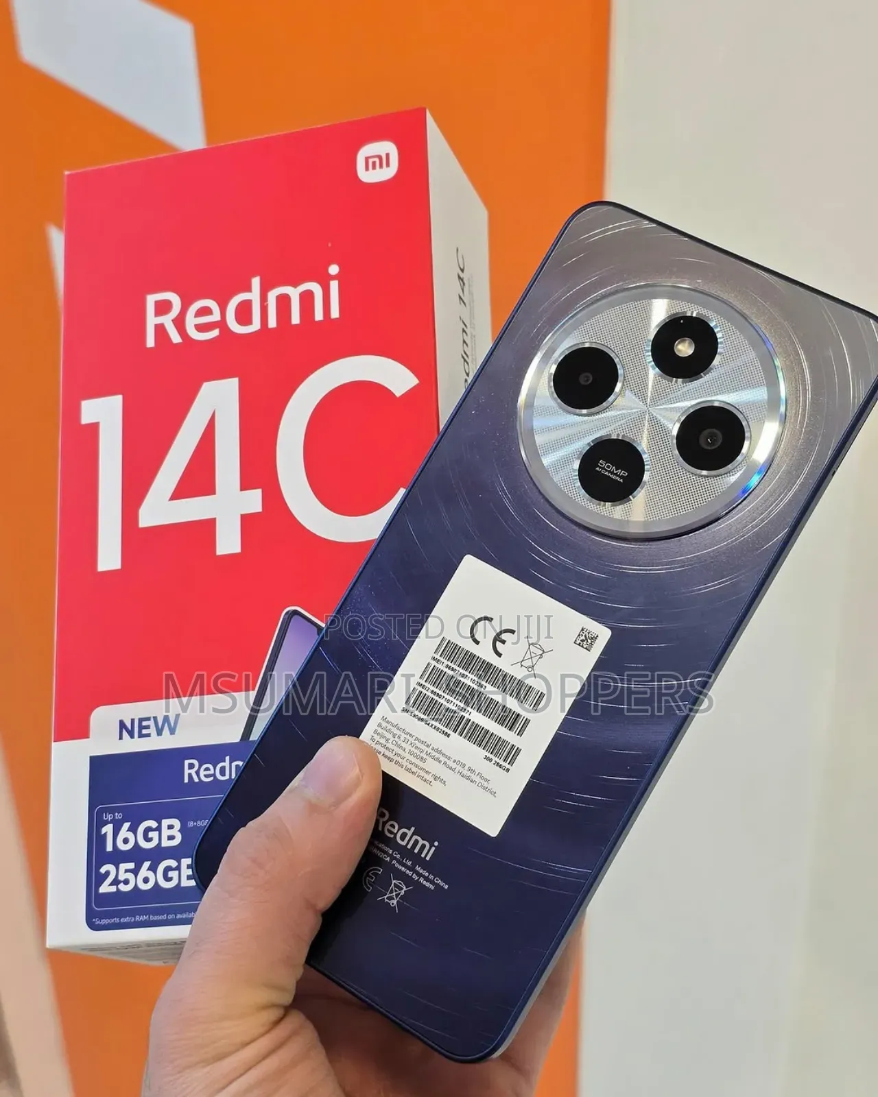 New Xiaomi Redmi 14C 256 GB Blue