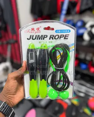 Counting Jump Rope Digital Display Cardio Workout Exercise Set