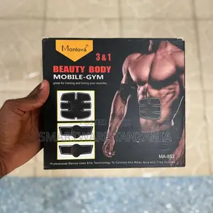 Ems Muscle Stimulator Abs Trainer 3-in-1 Body Toning System