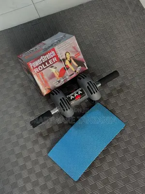 Ab Roller Wheel With Resistance Bands and Knee Pad Exercise Set