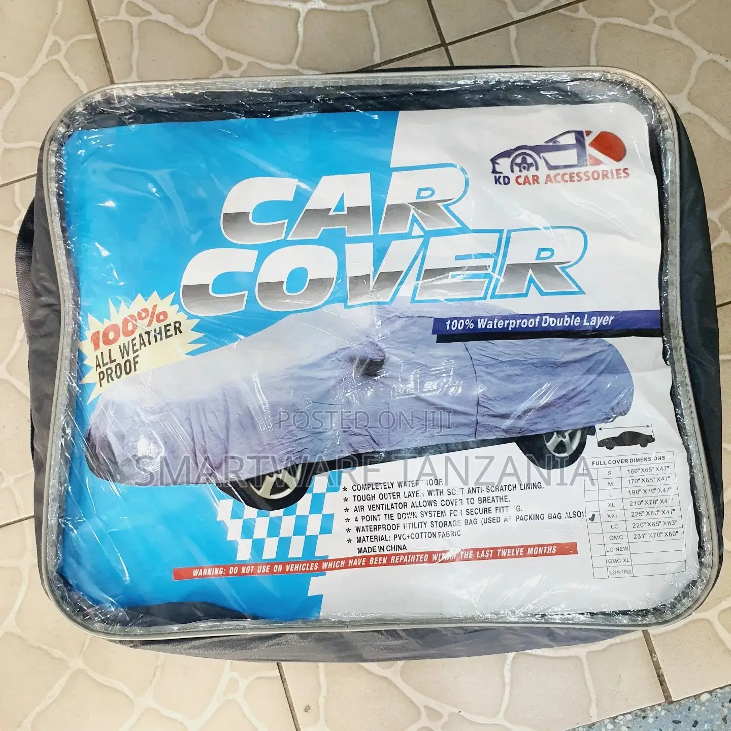 Universal Car Cover Waterproof All Weather Outdoor Protection