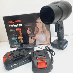 Rechargeable Cordless Blower With Dual Batteries and Charger Set