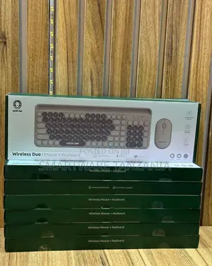 Green Lion Wireless Keyboard Mouse Combo Set Bluetooth Rechargeable