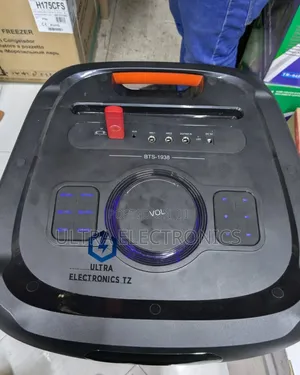 Brodu Rechargeable Powerful and Professional Double Trolley Speaker