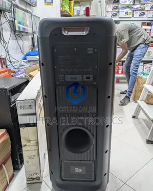 Brodu Rechargeable Powerful and Professional Double Trolley Speaker