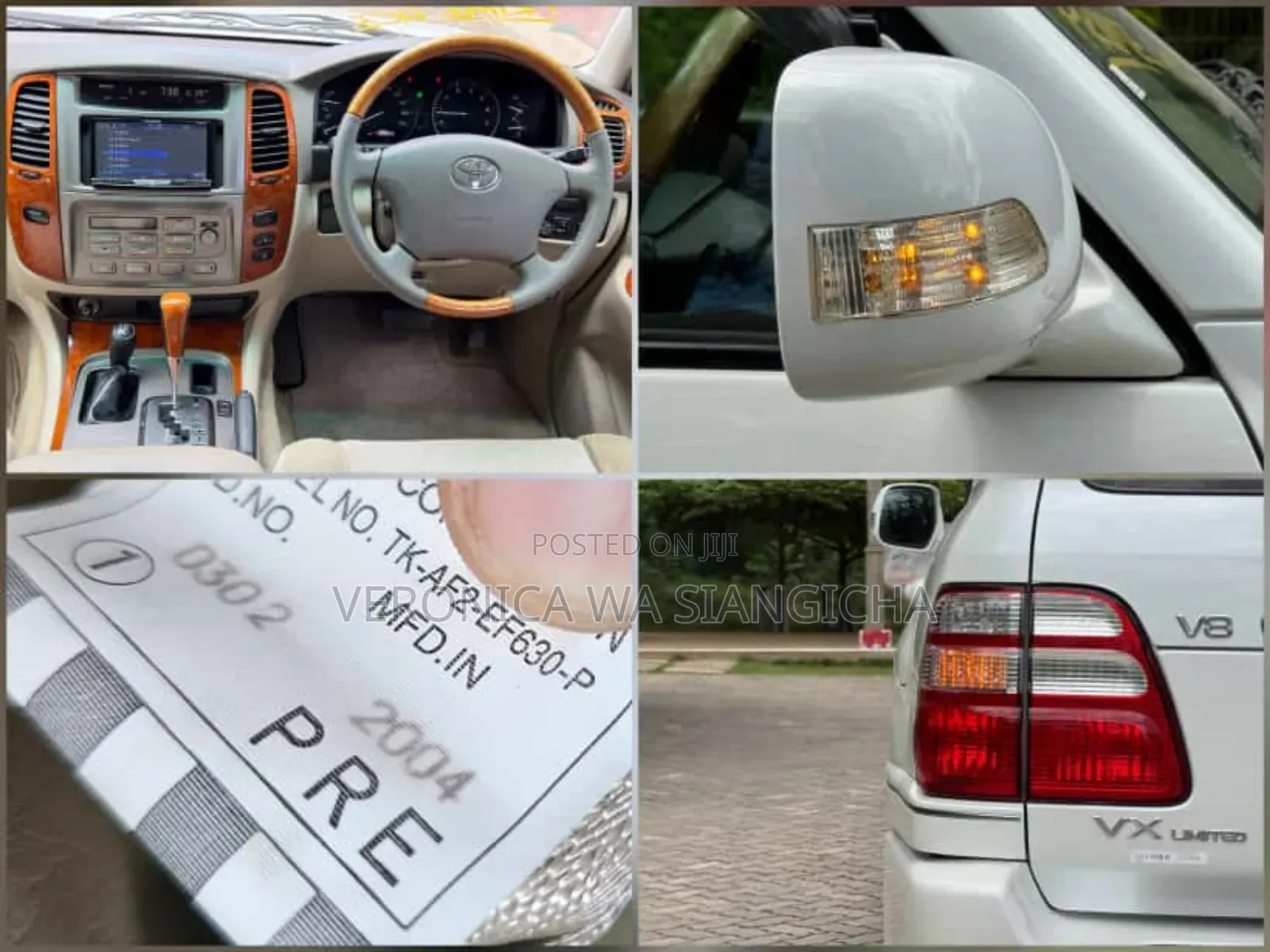 Toyota Land Cruiser Prado 2004 White