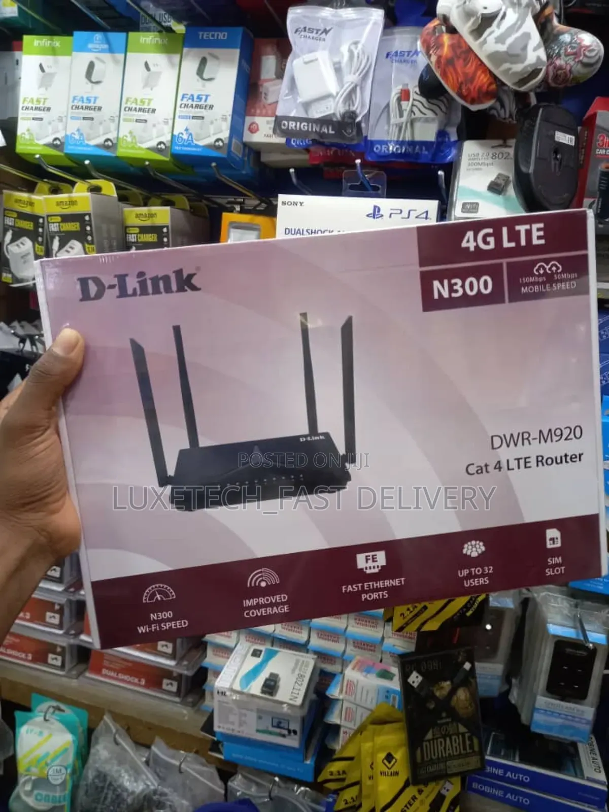 D-Link DWR-M920 Cat 4 Lte Router