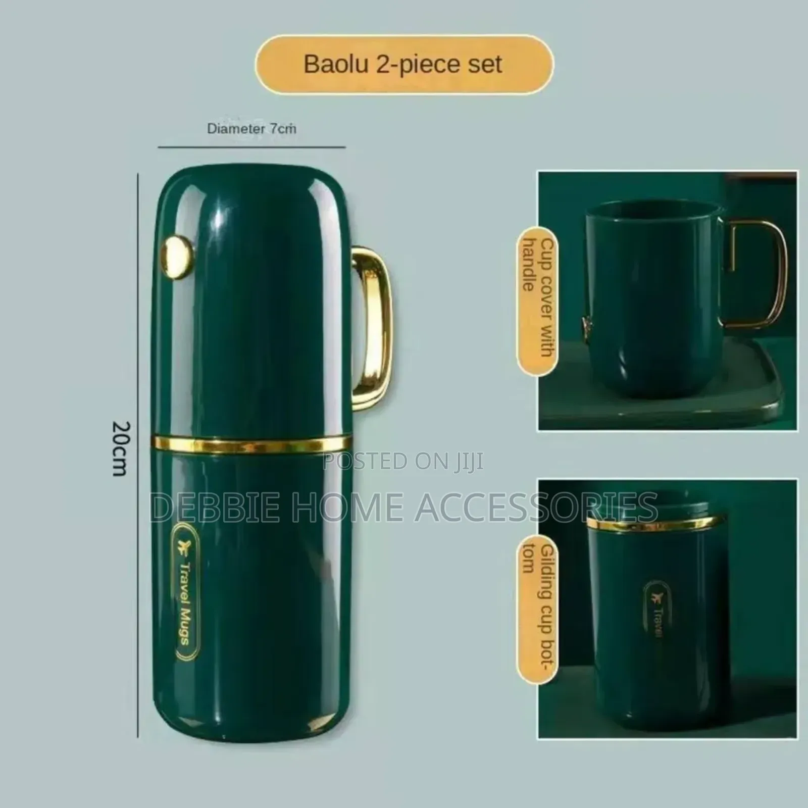 2pcs Travel Toothbrush Cup