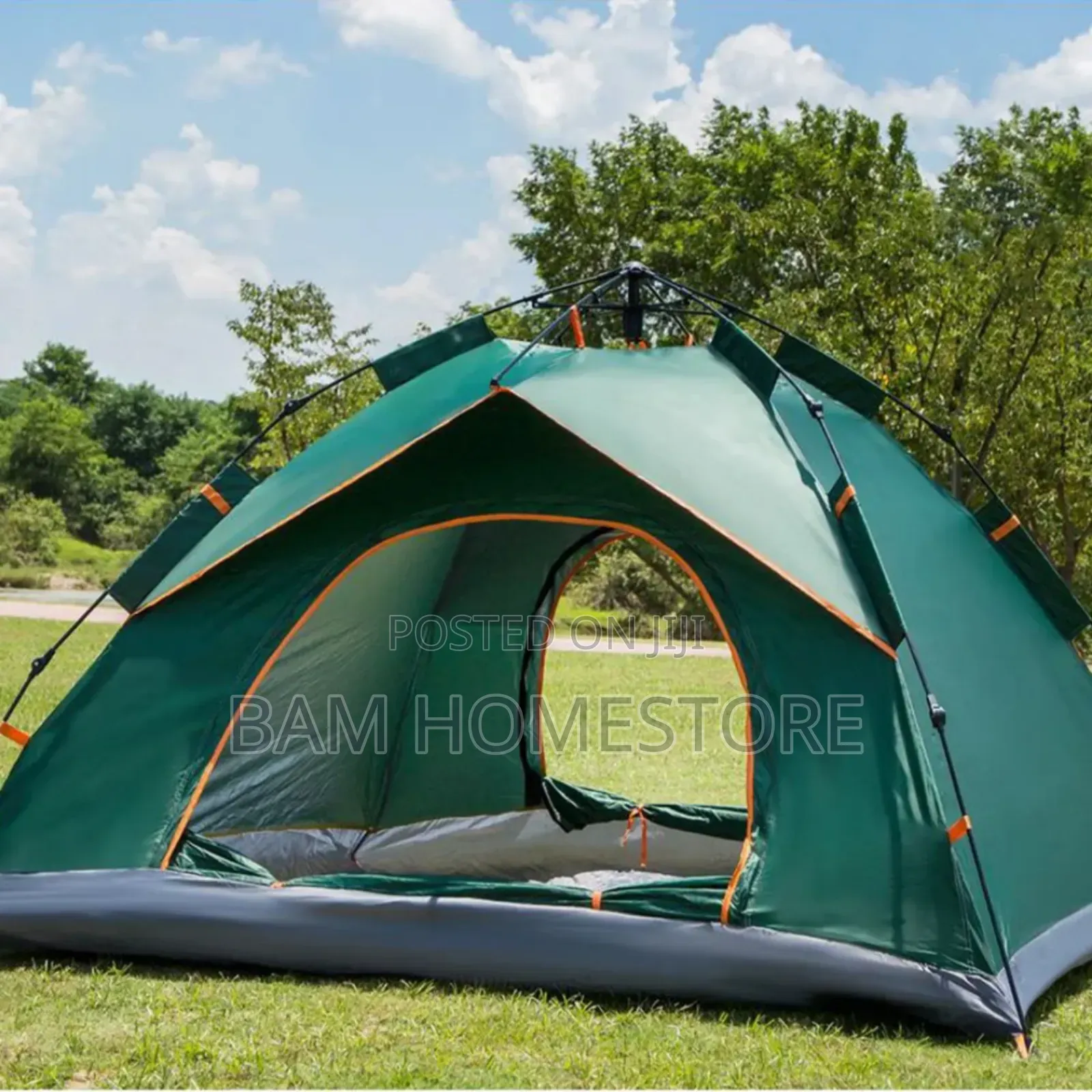 The 'quick Camp' Automatic Tent