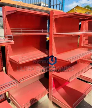 Coated Metal Single Side Shelf for Supermarket, Bakery, Pharmacy 2m