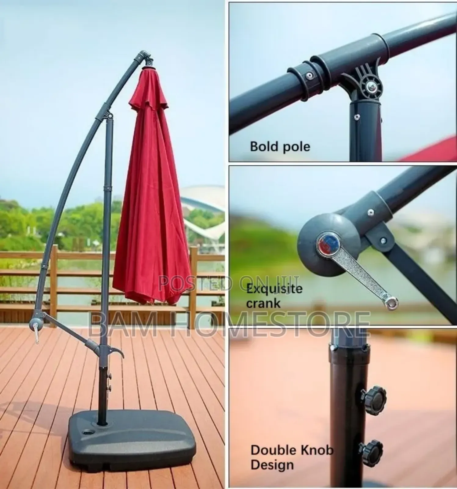 The Cantilever Umbrella