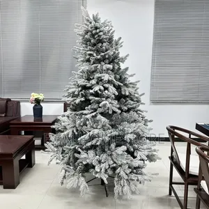 The Flocked Christmas Tree 1st Class (210cm)
