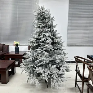 The Flocked Christmas Tree 1st Class (210cm)