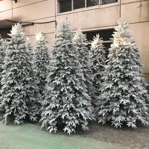 The Flocked Christmas Tree 1st Class (210cm)