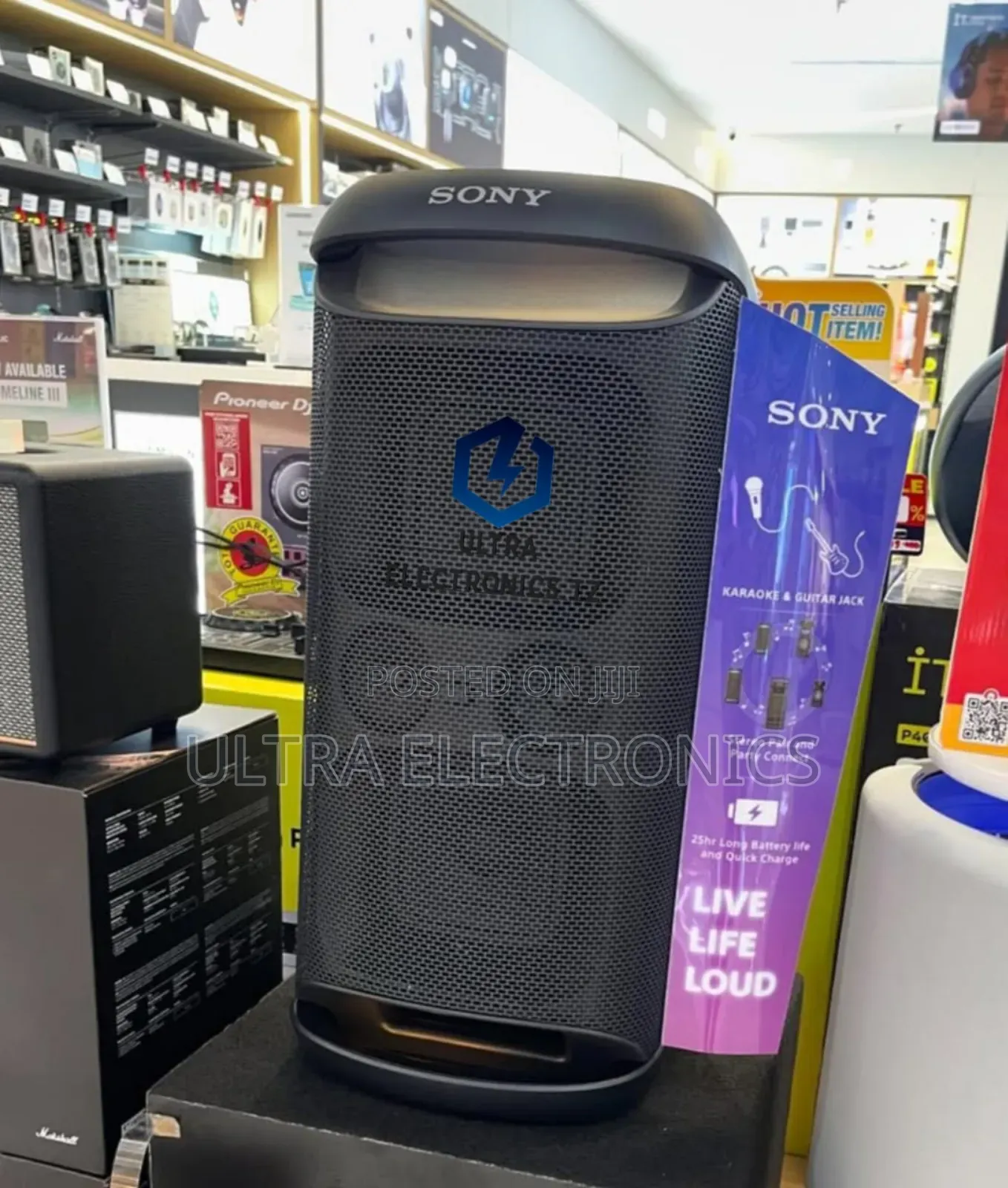 Sony Xv500 Powerful Party Speaker Designed for Indoor and Outdoor Fun