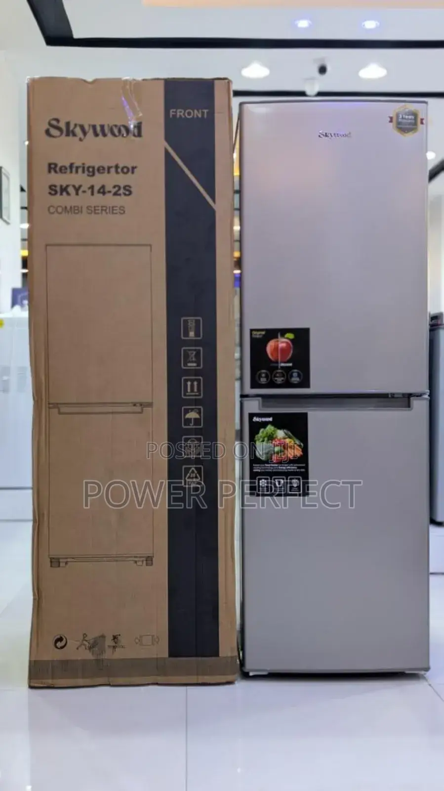 Skywood Combi Refrigerator Model: Sky 14-2s •Liters