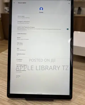 New Lenovo Tab M10 32 GB Black