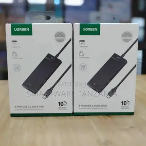 Ugreen 4-Port Usb 3.2 Gen 2 Hub High Speed 10gbps Data Transfer Usb-C