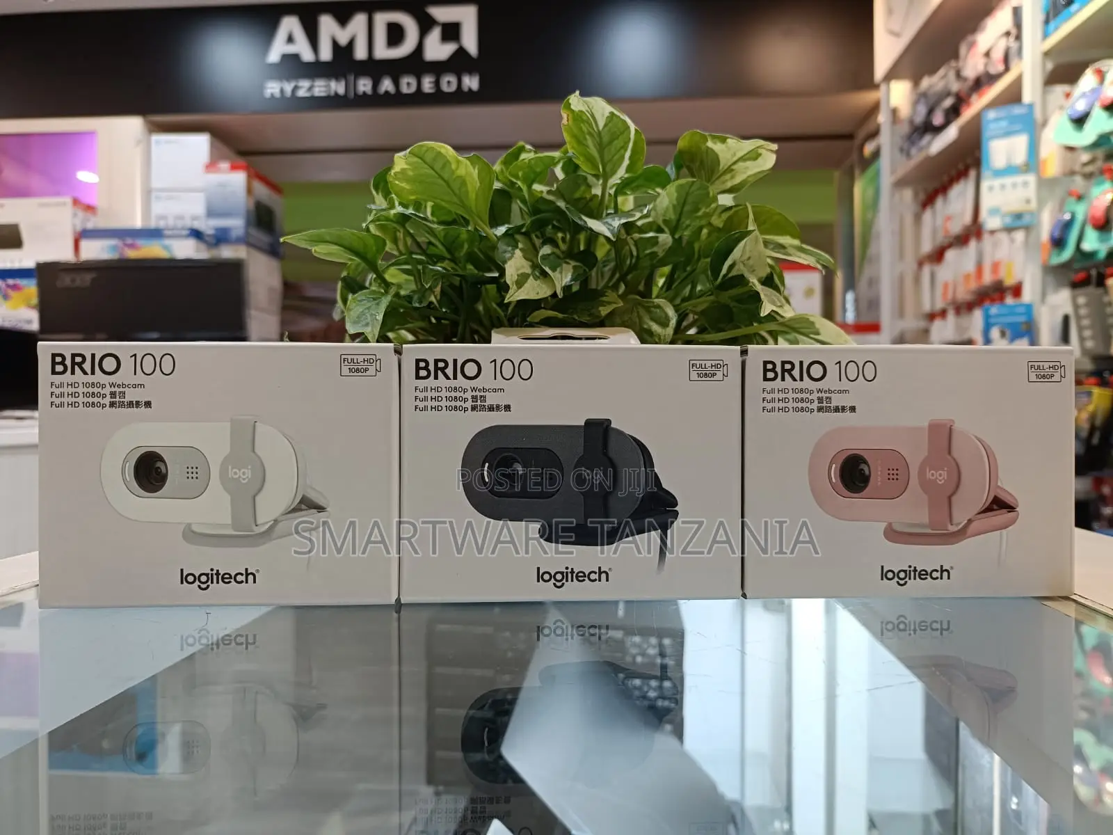Logitech Brio 100 Full Hd 1080p Webcam Built-in Privacy Shutter
