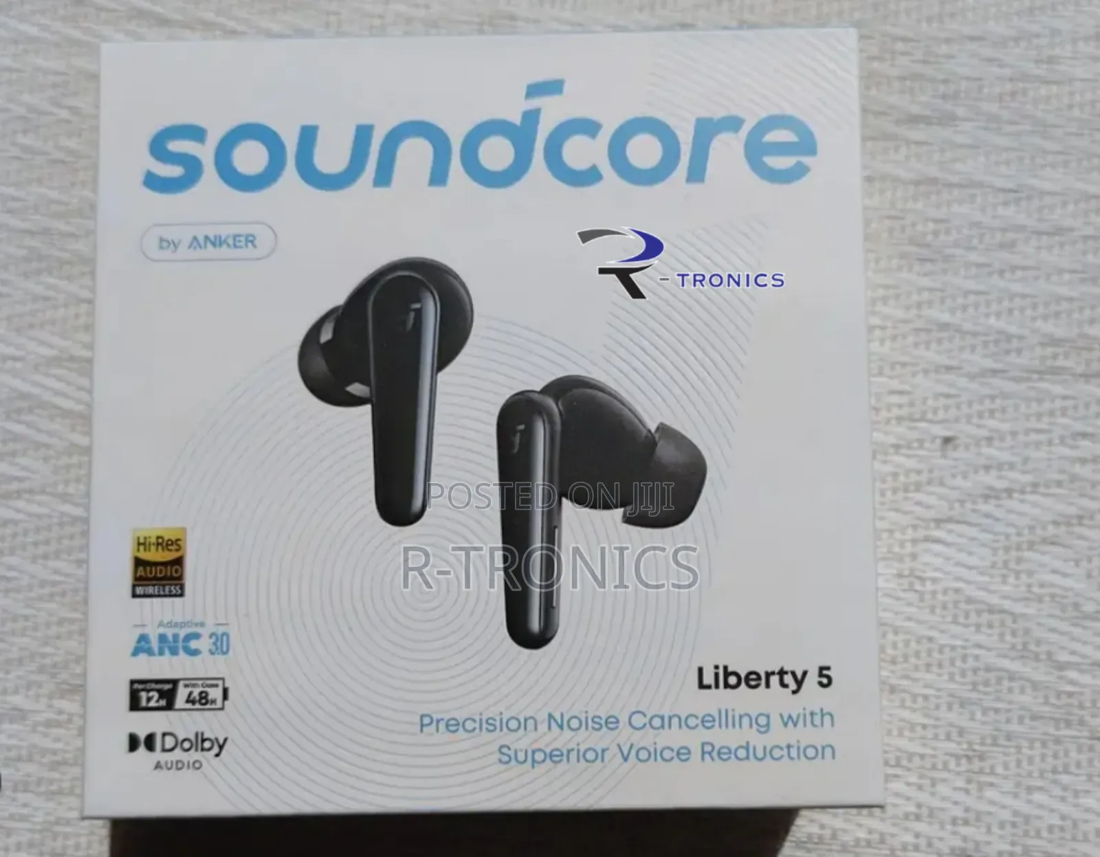 Soundcore Liberty 5 by Anker, Noise-Cancelling Wireless Earbuds