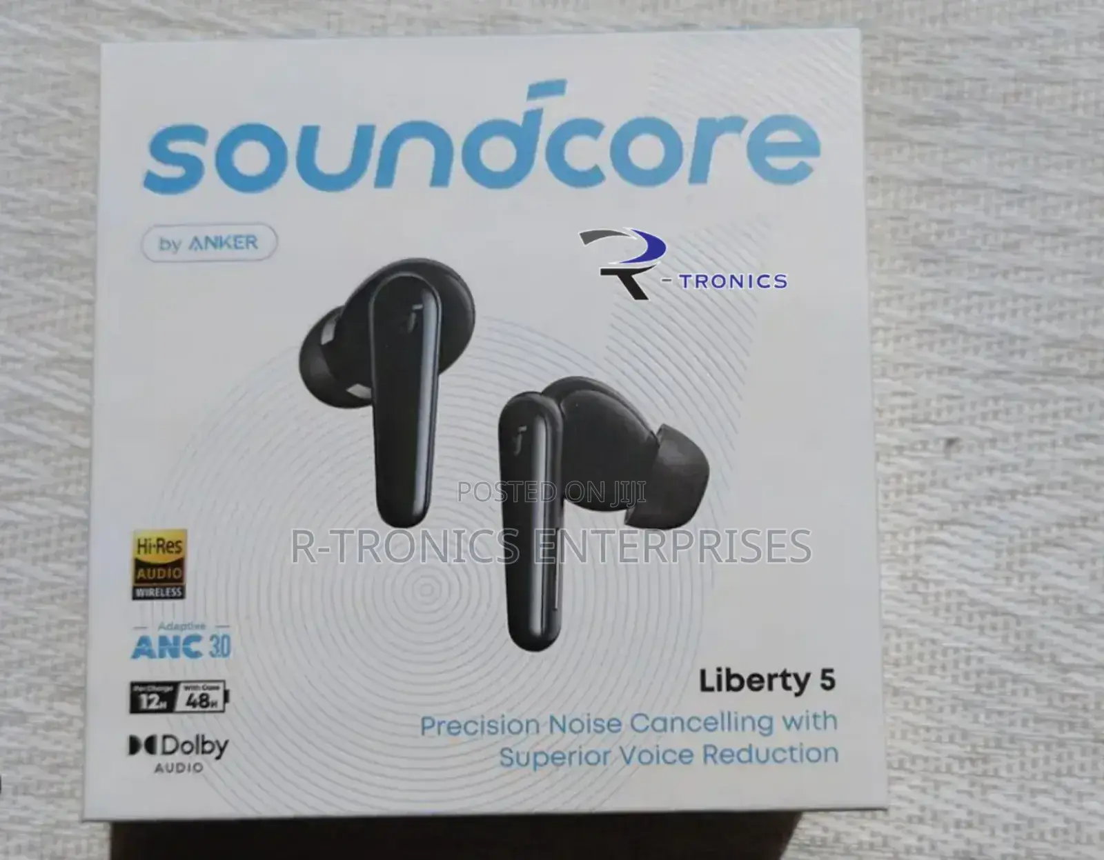 Soundcore Liberty 5 by Anker, Noise-Cancelling Wireless Earbuds