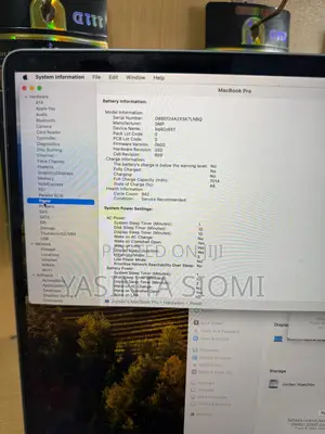Laptop Apple MacBook Pro 2019 16GB Intel Core I7 SSD 512GB