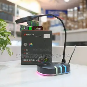 Xtrike Me RGB Gaming Microphone Usb Desktop Stand Flexible Gooseneck