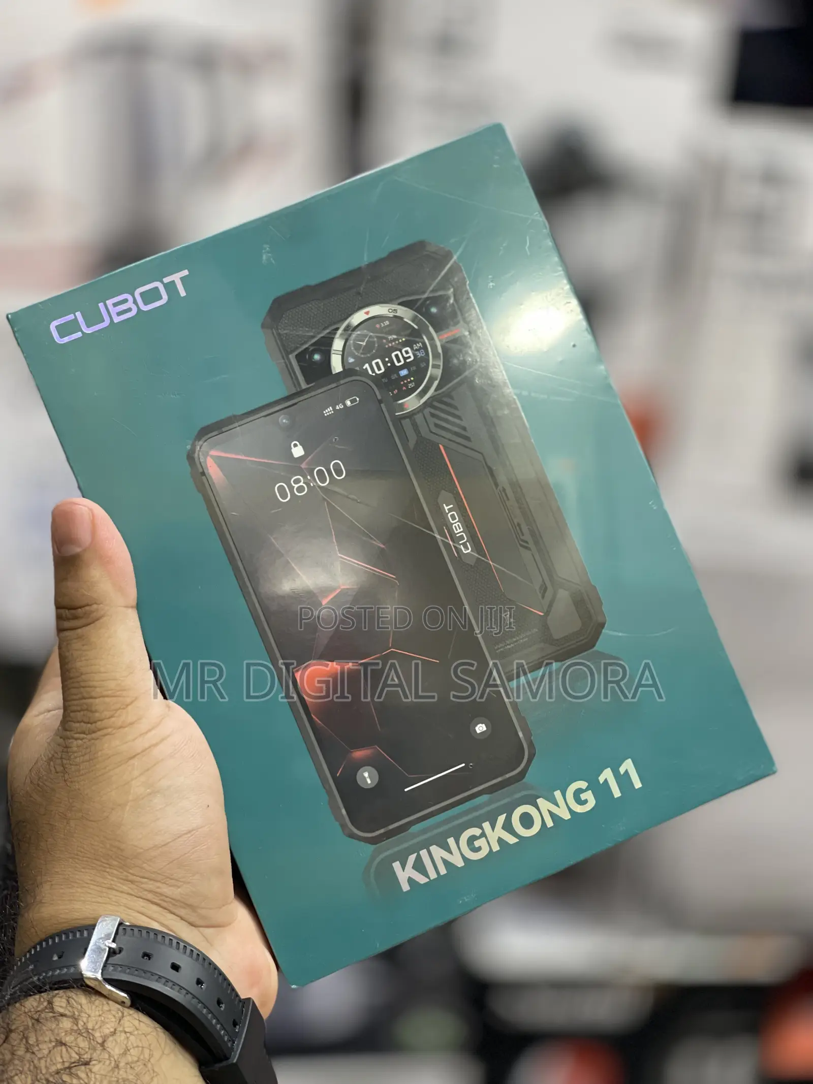 New Cubot King Kong 16 GB Black