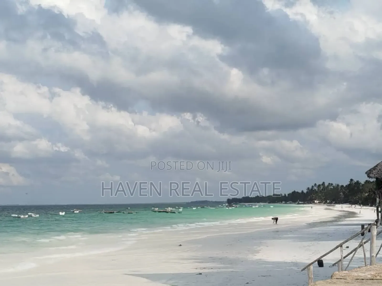 Second Line Beach Plot for Sale at Zanzibar