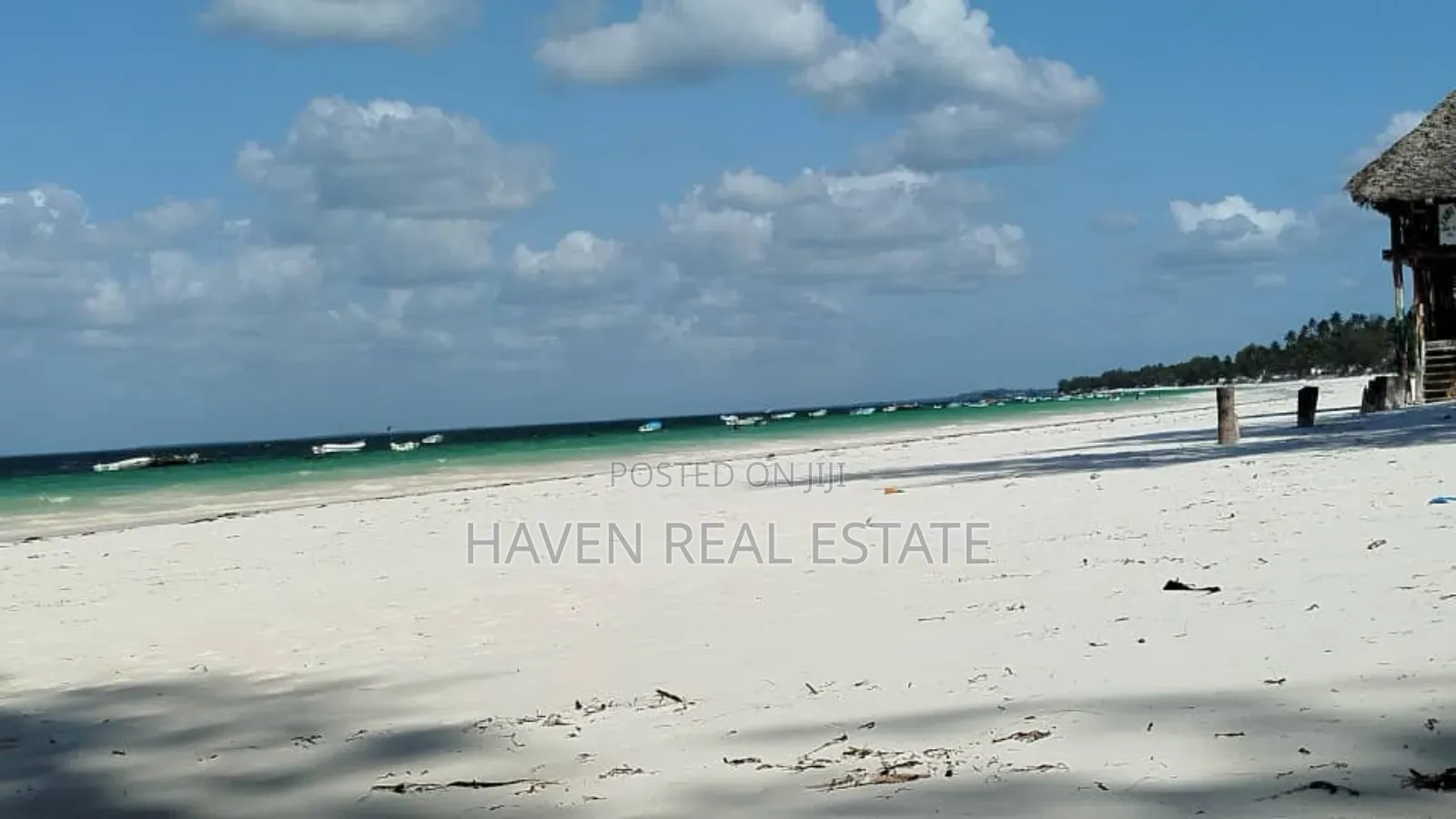 Second Line Beach Plot for Sale at Zanzibar
